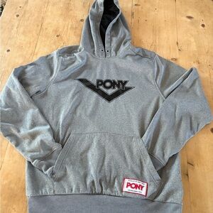 PONY Gray Hoodie